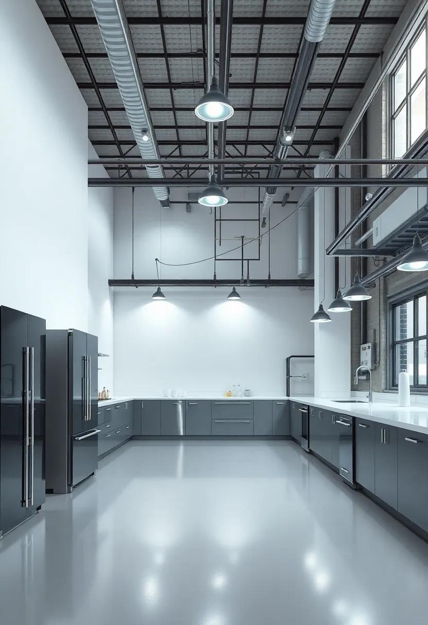 Addressing⁢ the ⁣unique Challenges of Lighting Large Open⁣ Industrial Kitchen Spaces