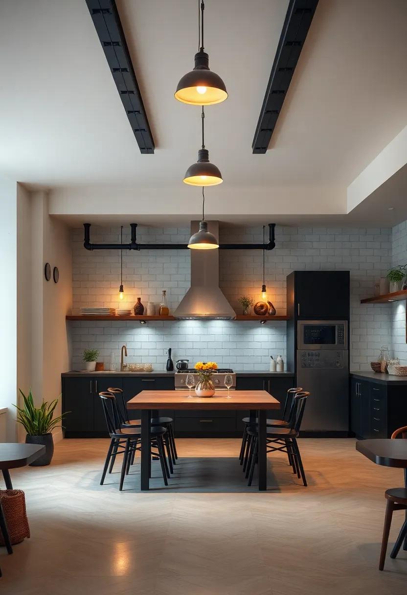 Creating a Cozy Atmosphere​ with‌ Warm Lighting in ​Dining Areas of Industrial Kitchens