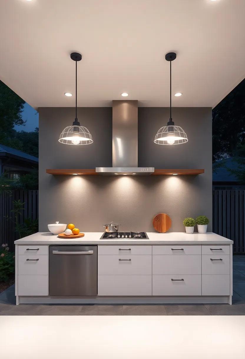 Solutions ⁣for⁣ Outdoor‌ Kitchen Lighting to Enhance Al Fresco Cooking‌ Experiences