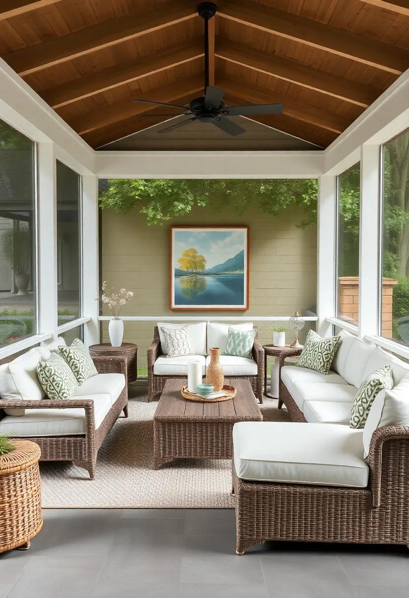 Discover the‍ Fusion of Comfort and Style in Your Screened Porch Design