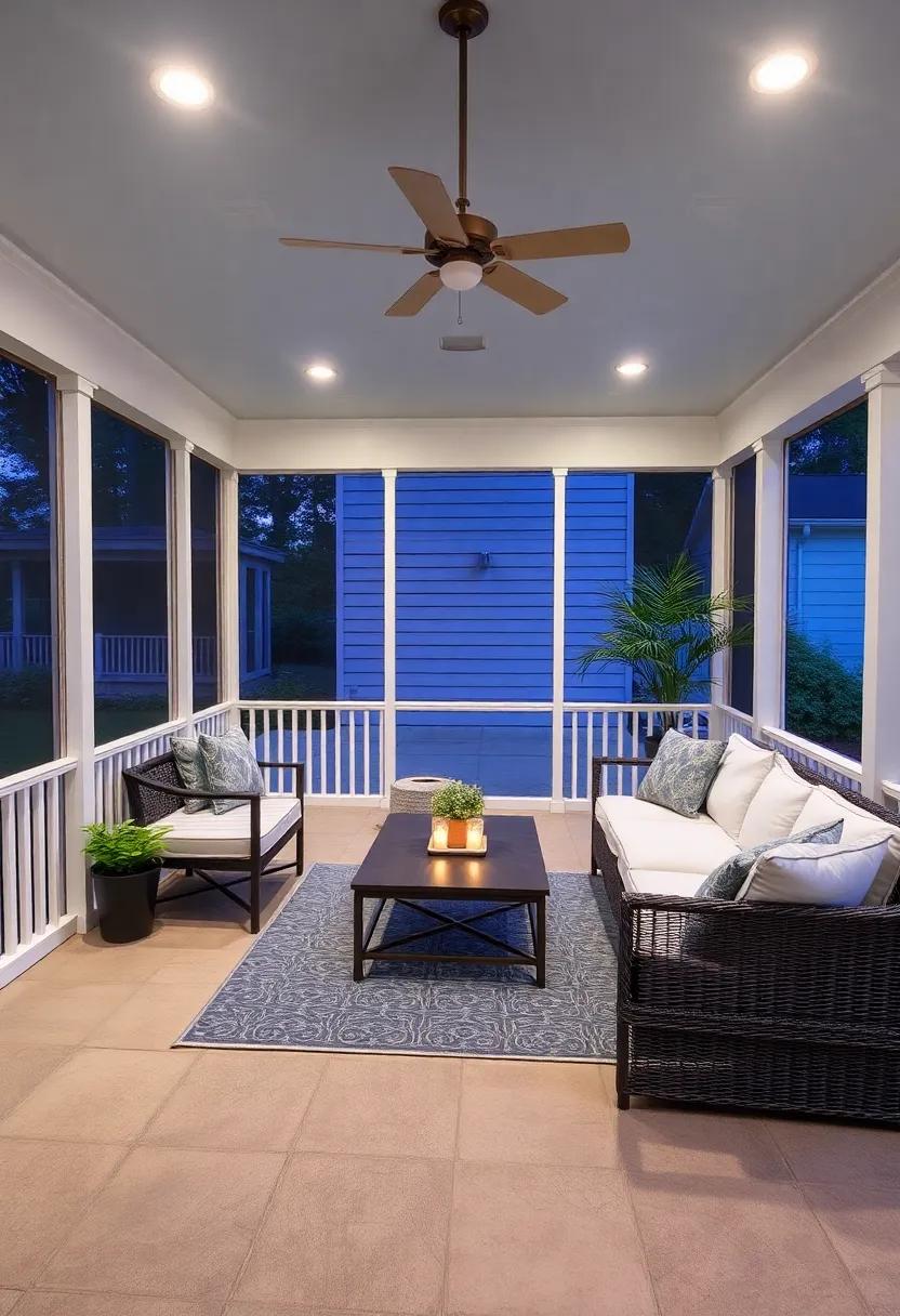 Lighting Considerations: illuminating Your Porch for Evening Comfort