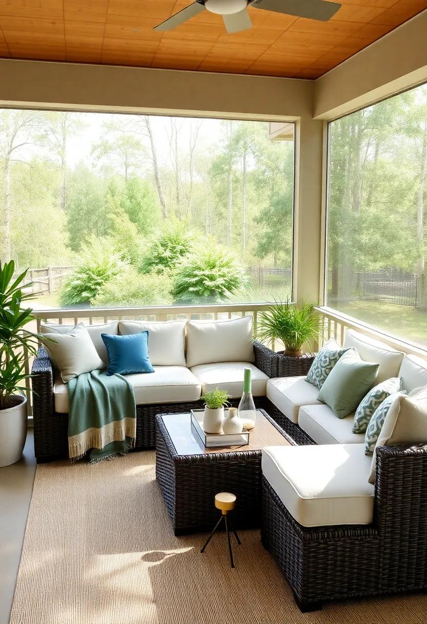 Accessorizing Your Modular Sectional: Pillows, Throws, ⁤and more