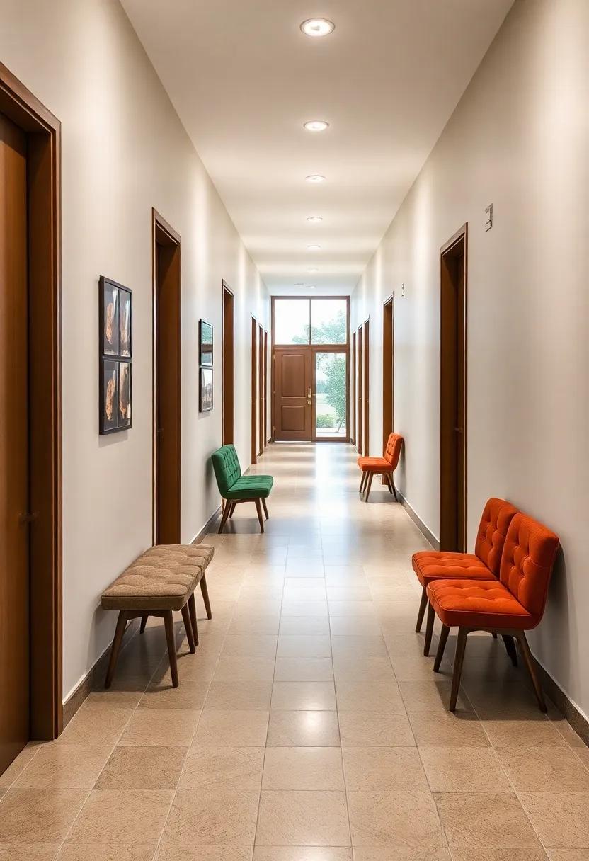 Exploring ⁣Different ​Styles of ‌Seating:‌ from ​Vintage to⁤ Modern in Hallways