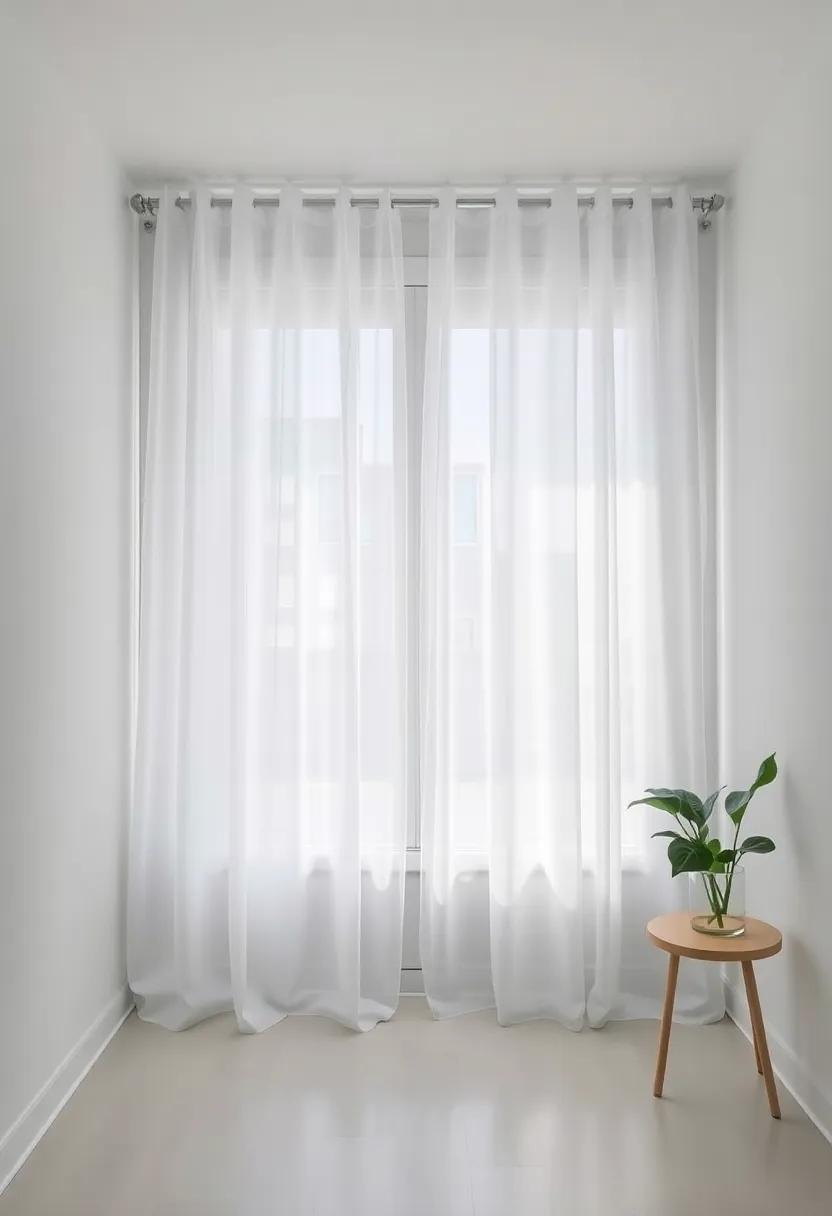 Light ⁤Curtains:‌ Hang sheer, light-filtering curtains to enhance natural⁤ light while maintaining privacy, creating an airy feel in confined spaces