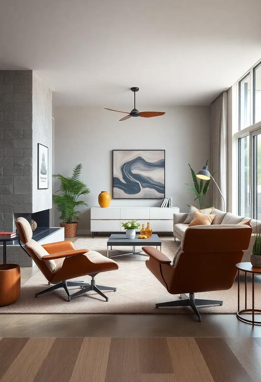 See how a ​muted color ​scheme‌ enhances‌ the elegance of⁣ an Eames ⁣chair, providing a calm and composed environment that encourages relaxation ⁤and mindfulness