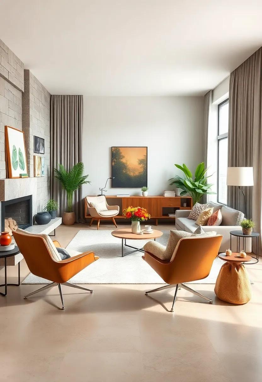 Find ‌inspiration ‍in ‌a relaxed family living room where ⁤an Eames chair pairs beautifully with playful accessories,⁢ balancing sophistication and casual comfort