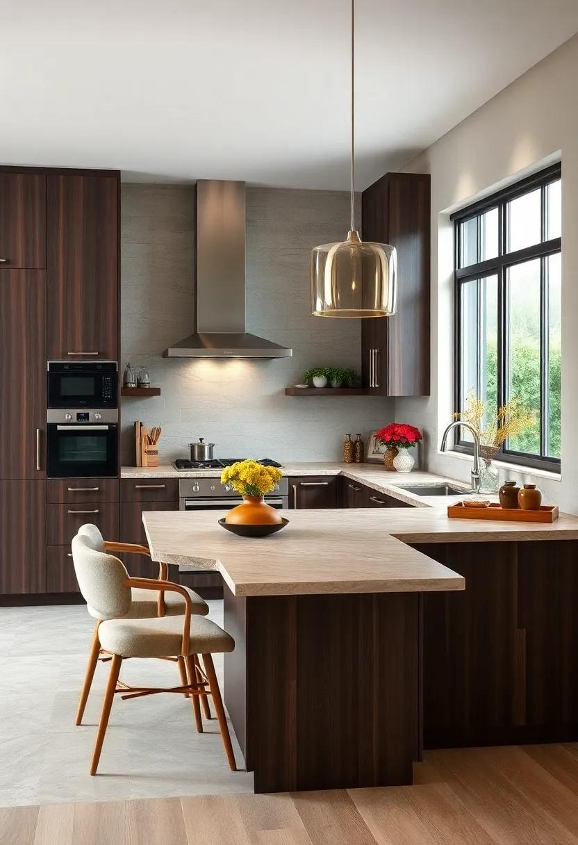 27 Stunning Ways to Style Your Space with Dark Brown Kitchen Cabinets
