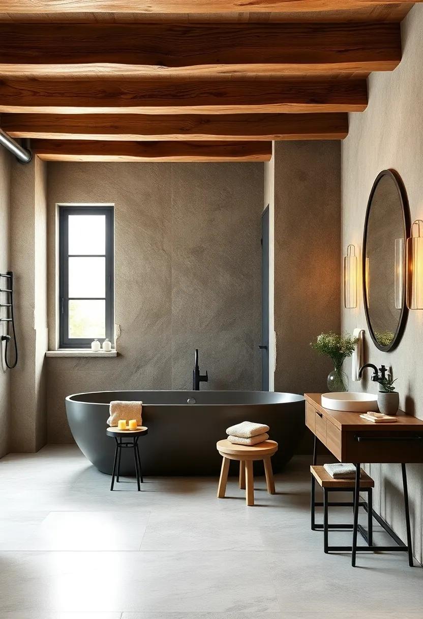 Incorporate reclaimed​ wood beams or accents for⁢ a rustic touch ⁢that’s‌ rich in character and sustainability