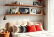 24 Inspiring Ideas for Seasonal Bedroom Shelf Decor: Elevate Your Space Year-Round