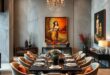 25 Exquisite Luxury Dining Rooms Featuring Stunning Art Displays for Every Taste
