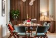 25 Small Dining Room Ideas Featuring Space-Saving Foldable Dining Chairs