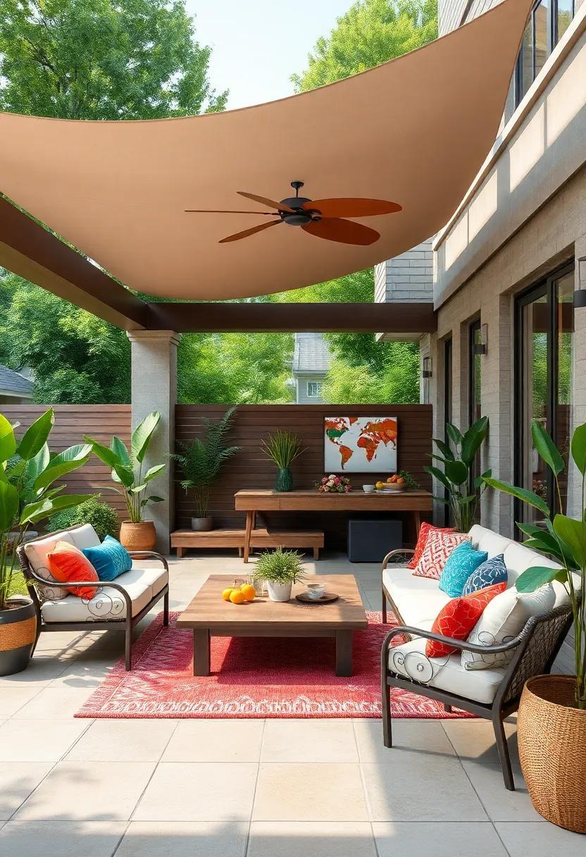 29 Stunning Patio Designs That Infuse Colorful Accents for Vibrant Outdoor Living