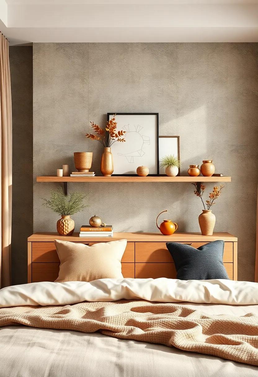 Layered Heights: vary the heights​ of your decor‌ items to create visual ‌interest, using ‌stacks of books or pedestals for added dimension