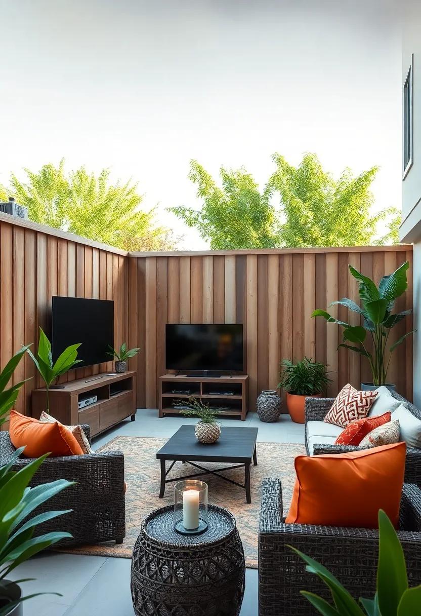 Media-Friendly Fence: Fencing that⁤ incorporates compartments for‌ outdoor speakers,⁢ gaming consoles, and⁤ other media equipment, creating a tech-savvy outdoor space