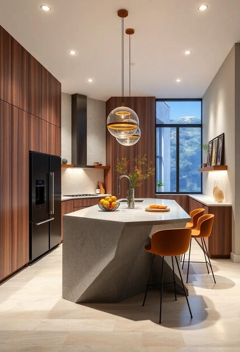 Modern Geometric Shapes: Select an island with bold geometric ‍designs or unusual shapes to make a style statement while​ optimizing available space