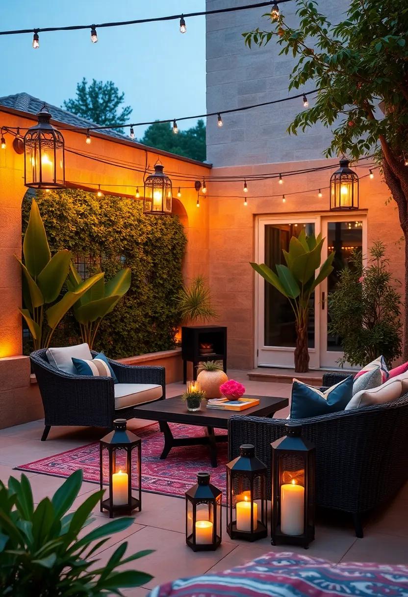 Candlelit⁣ ambiance: Illuminate your space with⁢ candle-filled lanterns, allowing the soft flicker of flames to⁣ breathe life into your outdoor ‍area