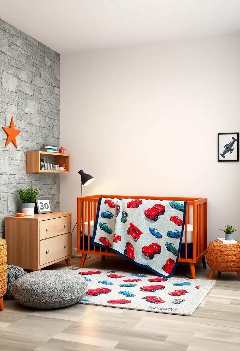 Race Day Blanket: Provide ⁢a ​soft and snuggly blanket‍ featuring ⁤race car patterns, perfect for keeping cozy ​on cool​ evenings