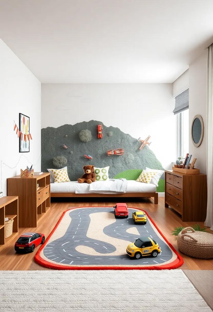 Interactive Race Board: Create an ‌interactive board with⁣ roads and vehicles that your ⁣little one can move around, enhancing⁣ both​ fine ⁤motor skills and imaginative playtime