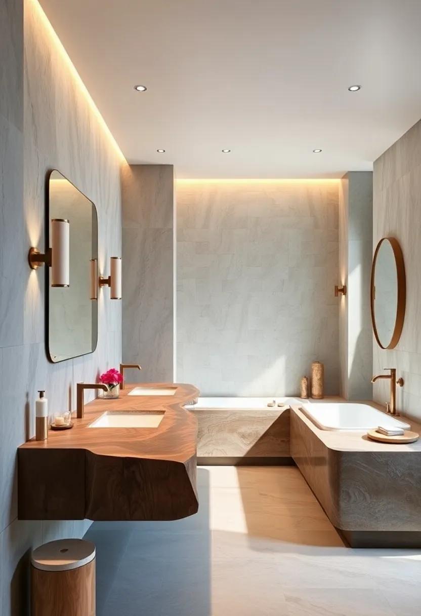 Incorporate live-edge countertops for a⁤ unique ⁣blend of raw nature and ‌sophisticated design