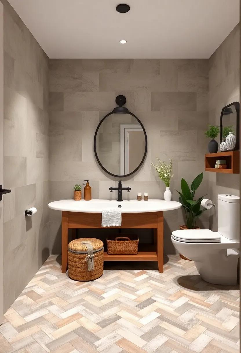 Old-World Tile Patterns: Experiment​ with classic herringbone or chevron patterns in ⁣your flooring to achieve a timeless look