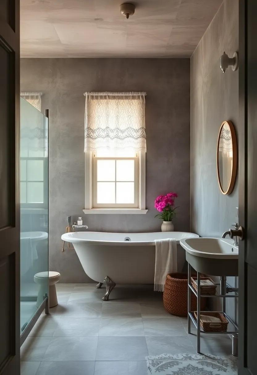 Vintage Window Treatments: Choose lace curtains or patterned shades‌ to maintain privacy while allowing soft natural light ‌to fill the space