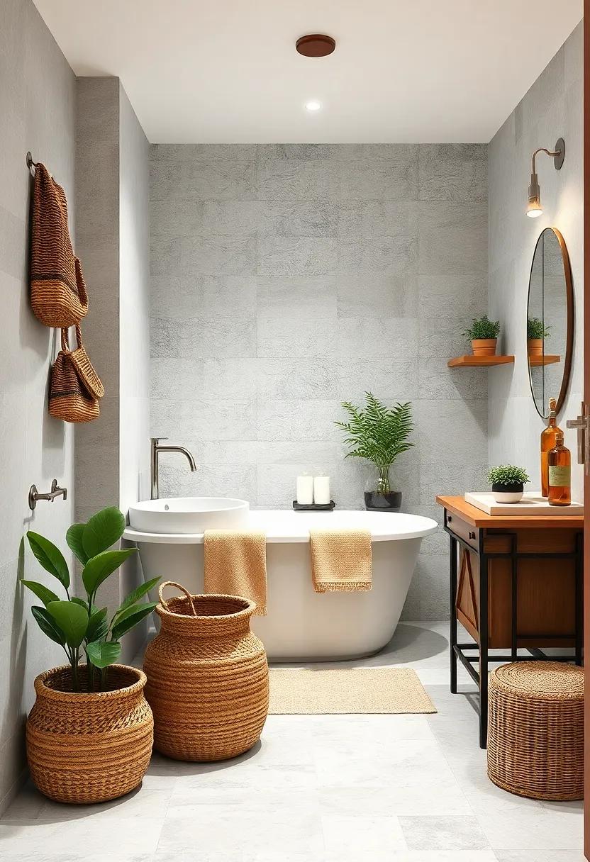 Woven ⁣Baskets for Storage: Incorporate natural​ woven baskets for a practical yet stylish storage solution ⁤that complements your vintage aesthetic