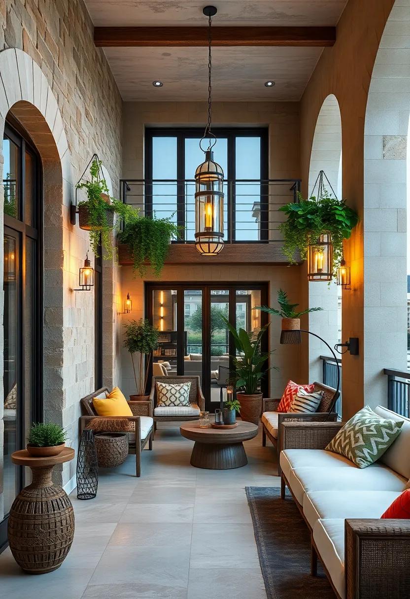 Hanging Lanterns: light ⁣up‍ your⁤ evenings with hanging lanterns that can be timed ⁤on a dimmer,allowing for adjustable ambiance without taking ‍up floor room