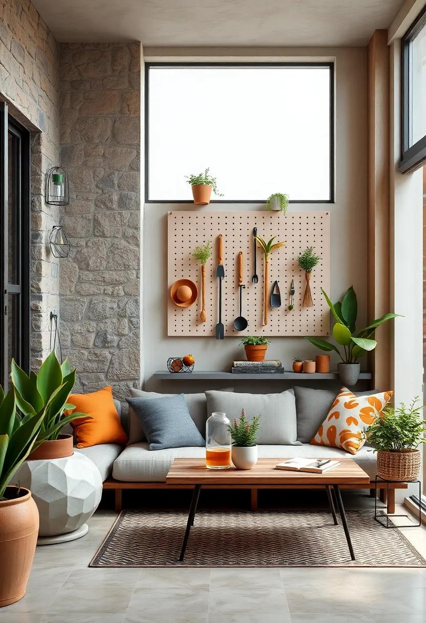 Wall-Mounted Pegboards: Use​ a peppy pegboard to hang garden ⁢tools, fairy lights, or small ‌pots, creating an organized‌ yet ‍charming ⁤wall display