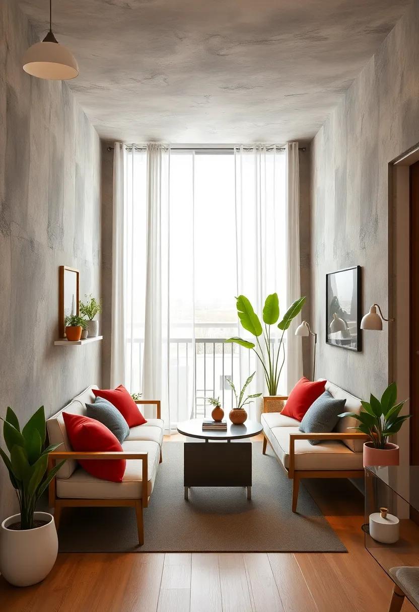 Wall-Mounted Foldable Furniture: Opt for foldable chairs or tables that can be ⁣mounted to the wall, providing seating​ when needed then easily stored away