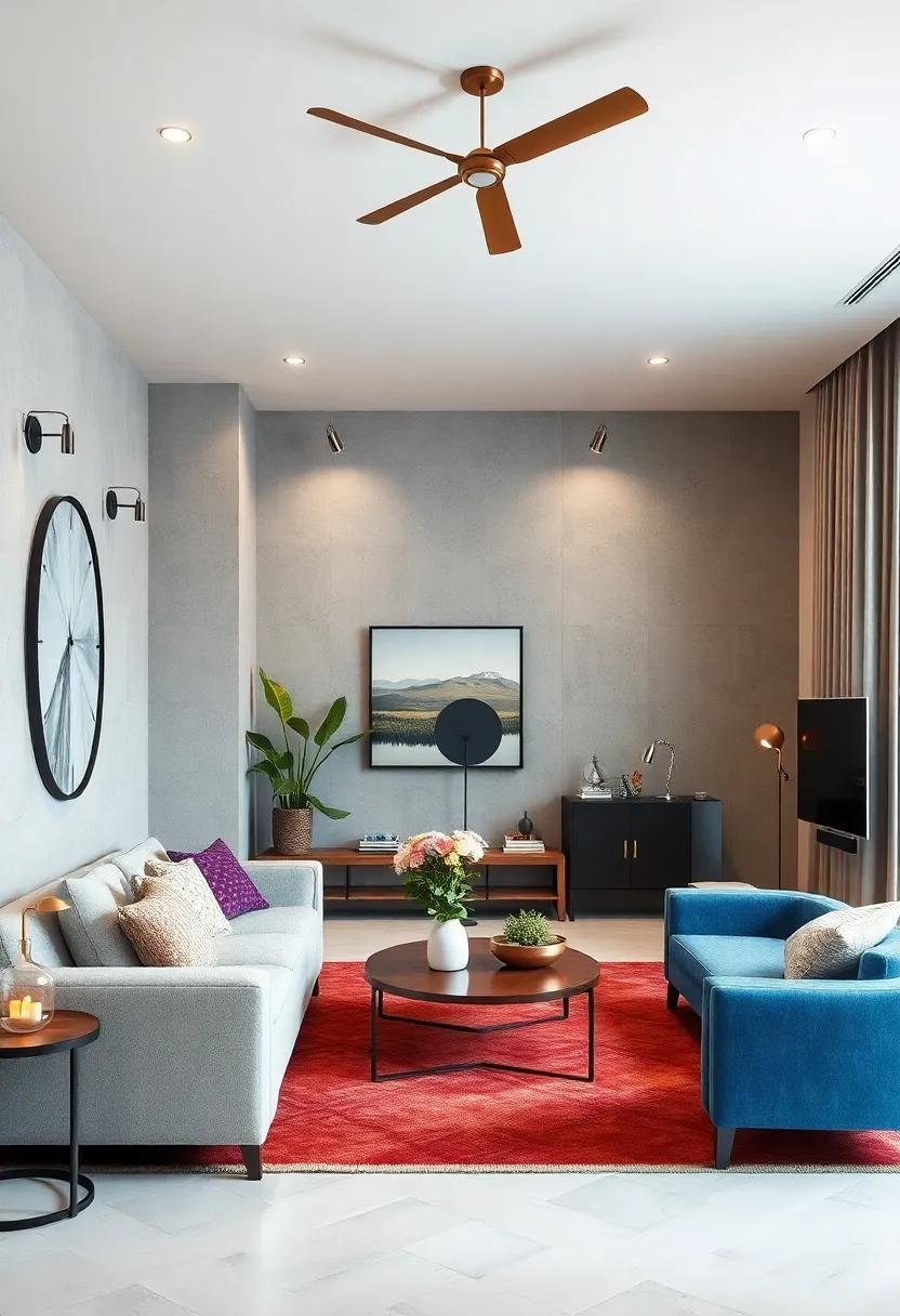 Mix and Match Fixtures: Combine different styles and shapes of fixtures to add personality and charm to ⁢your small living room