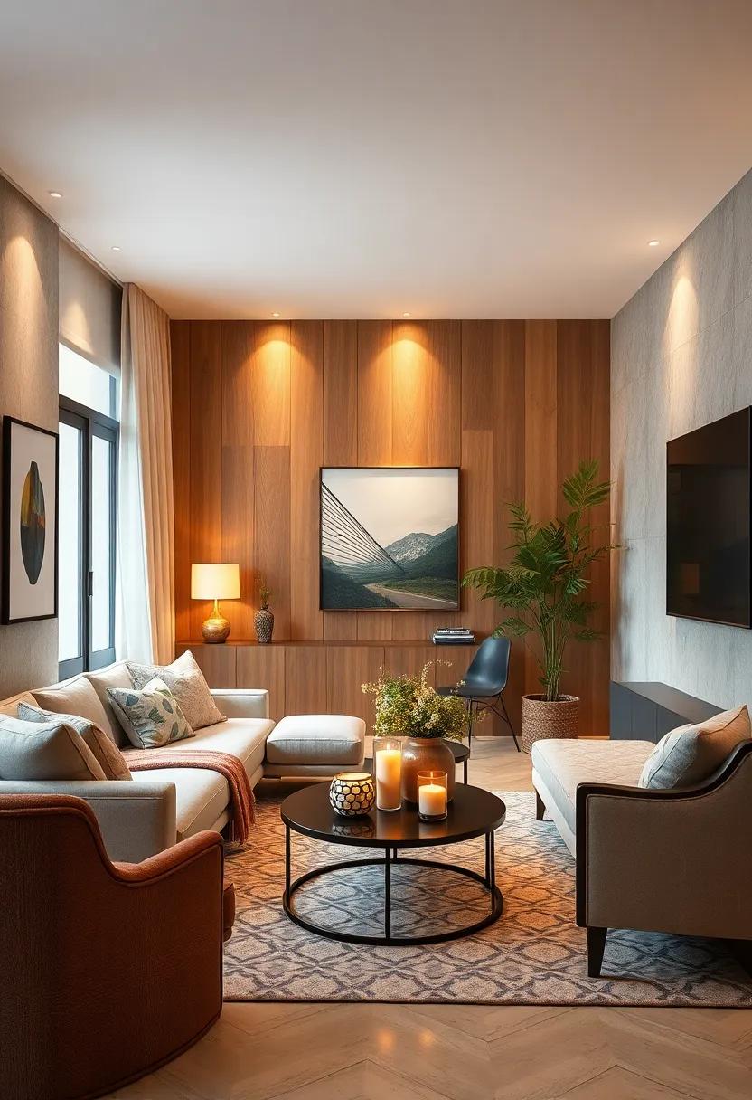 Consider Candle Holders: Utilize unique candle holders as decorative elements⁢ on shelves or coffee tables, enhancing the lighting features