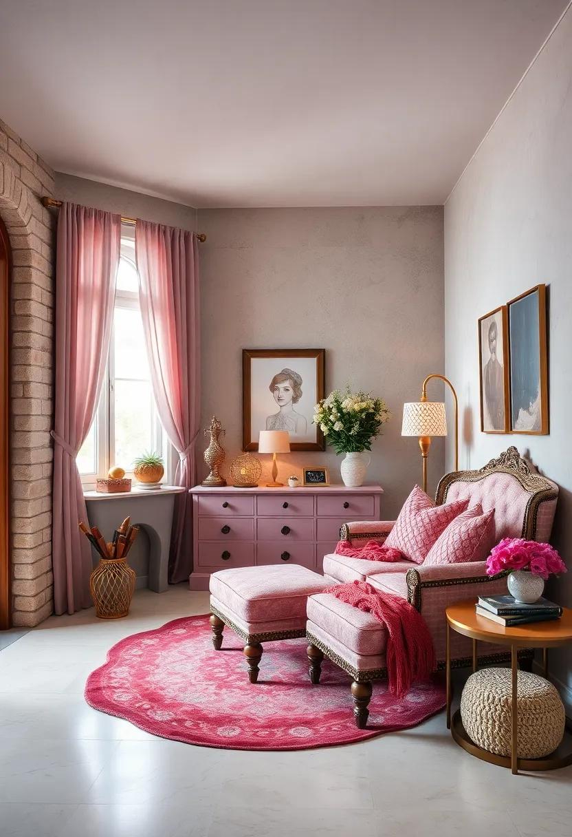 Include a‌ cozy armchair with an ottoman for a perfect corner to relax⁢ and⁣ unwind