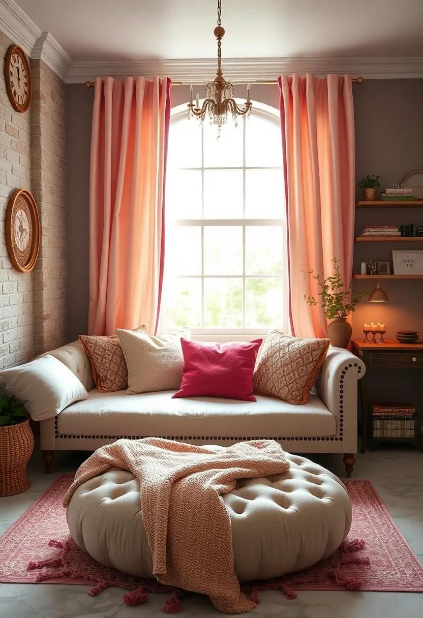 Incorporate⁤ a beautifully upholstered daybed with plush cushions for a‌ cozy ​reading nook