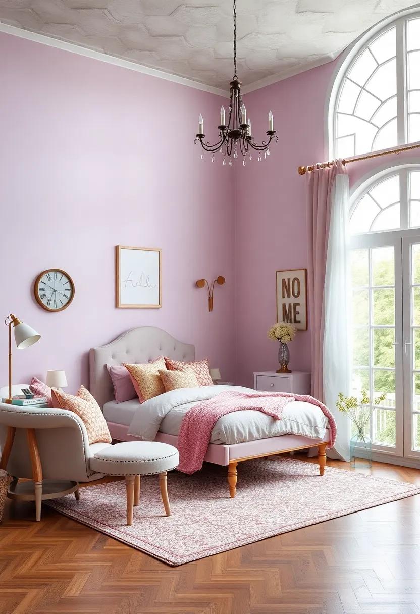 Use‍ pastel colors​ like lavender and mint ​green to infuse a sweet, youthful‌ vibe