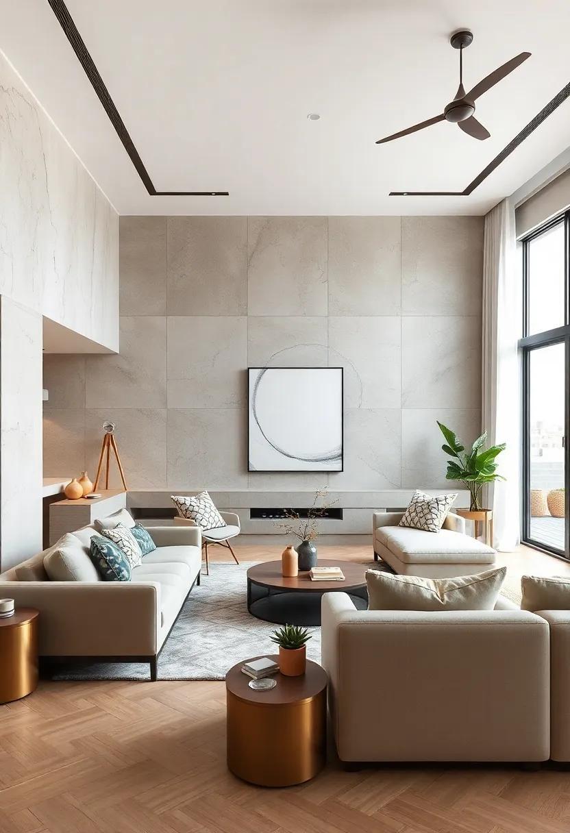 27 Elegant Ideas for a Neutral Décor Living Room with Sleek Lines and Timeless Appeal