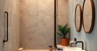 24 Unique Ways to Incorporate Exposed Pipes in an Industrial Bathroom Design