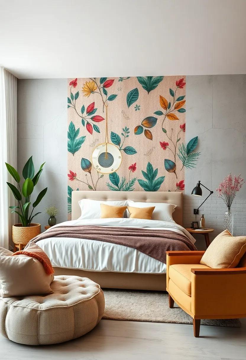 Nature-Inspired Prints: Choose fabric adorned with prints of leaves, trees, or flowers to bring an outdoor essence ‌inside and create a serene atmosphere