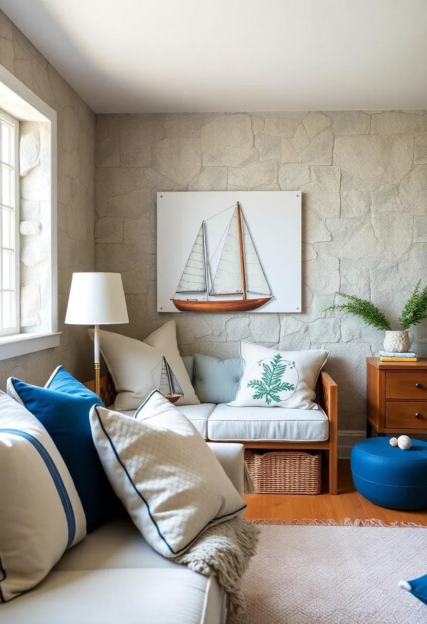 Sailcloth Pillows: Cozy ⁤and durable pillows made from reclaimed ⁤sailcloth, providing not ‍only comfort but also a unique texture that nods to the sailing ⁣theme
