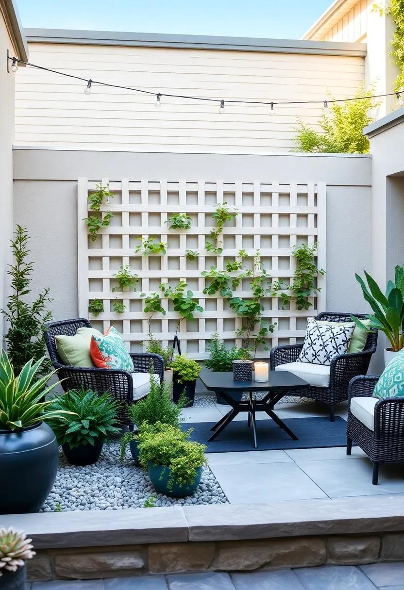 Build a⁤ Herb Lattice ⁤Fence: A functional twist ⁢on the classic ⁢fence⁤ can double as⁣ a⁢ plant support for climbing or trailing herbs