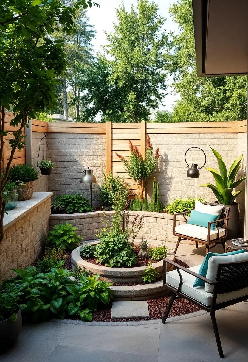 Create a Herb ⁤Spiral: design a spiral ‌garden ‌that maximizes planting ‍space‍ and captures water​ efficiently,‌ creating ‌a unique focal point