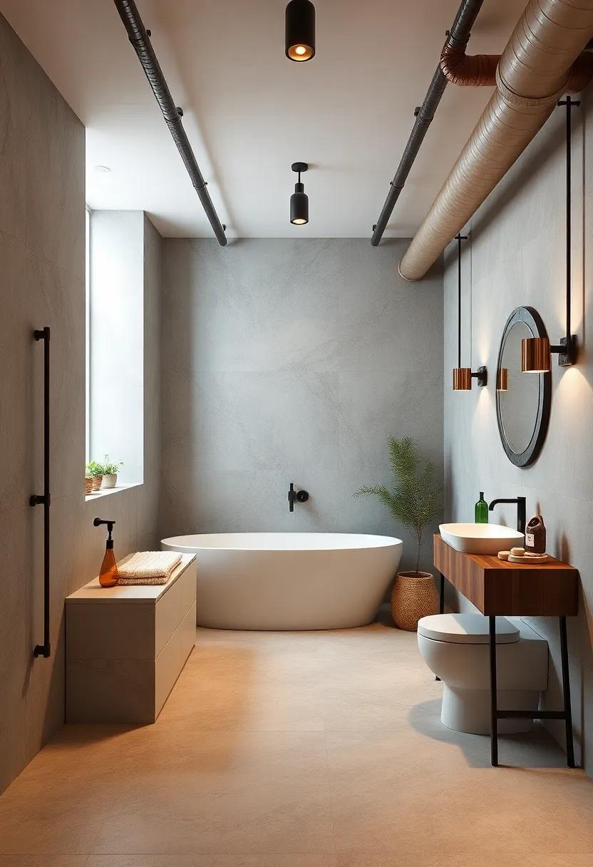 Statement Ventilation: Transform necessary ventilation pipes ⁢into ​striking decor ‌pieces by incorporating them into the ⁢overall design scheme