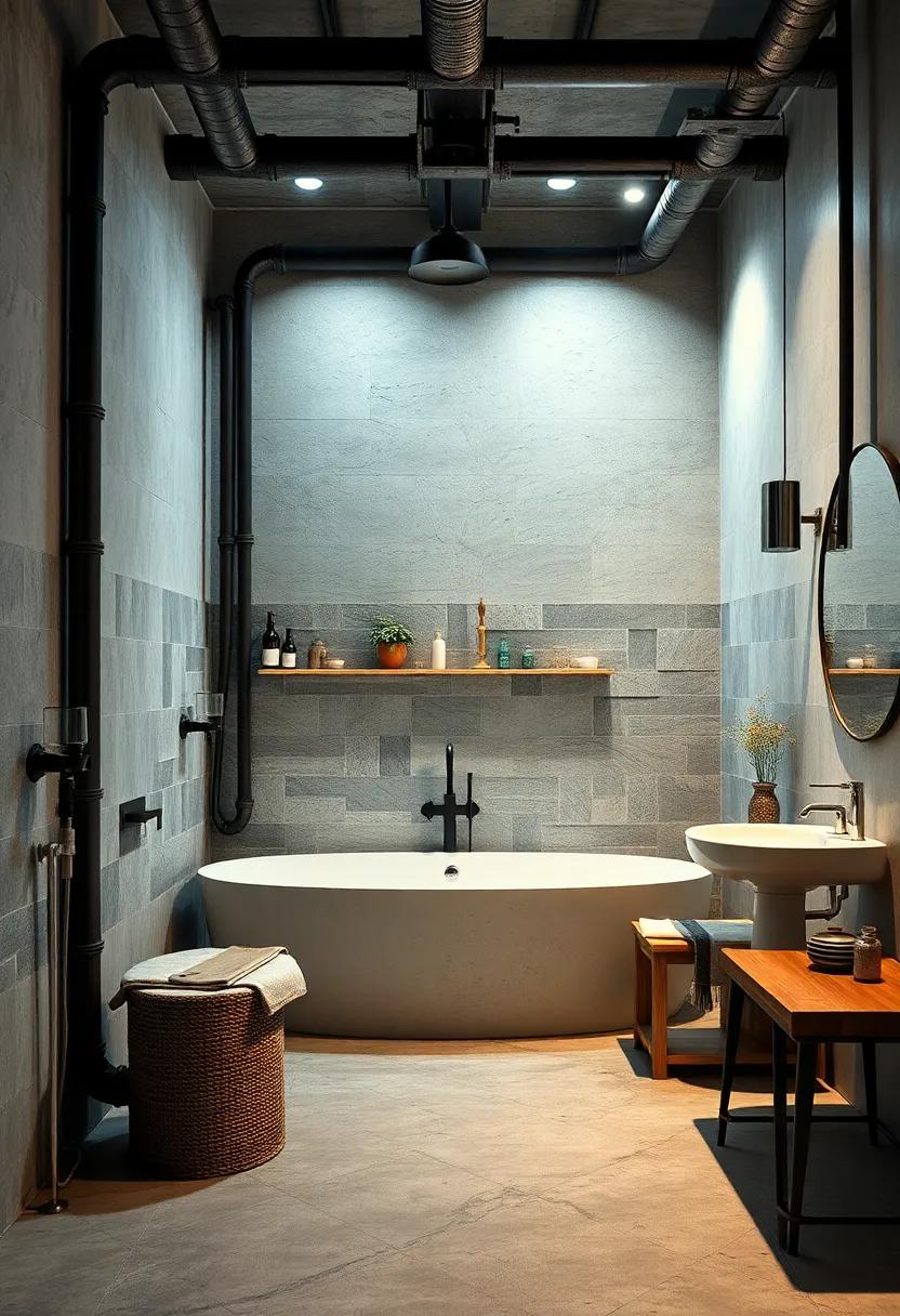 Vintage Appeal: Track down vintage, distressed plumbing pipes to mix‌ with modern fixtures⁢ for an eclectic twist⁣ on⁣ industrial design