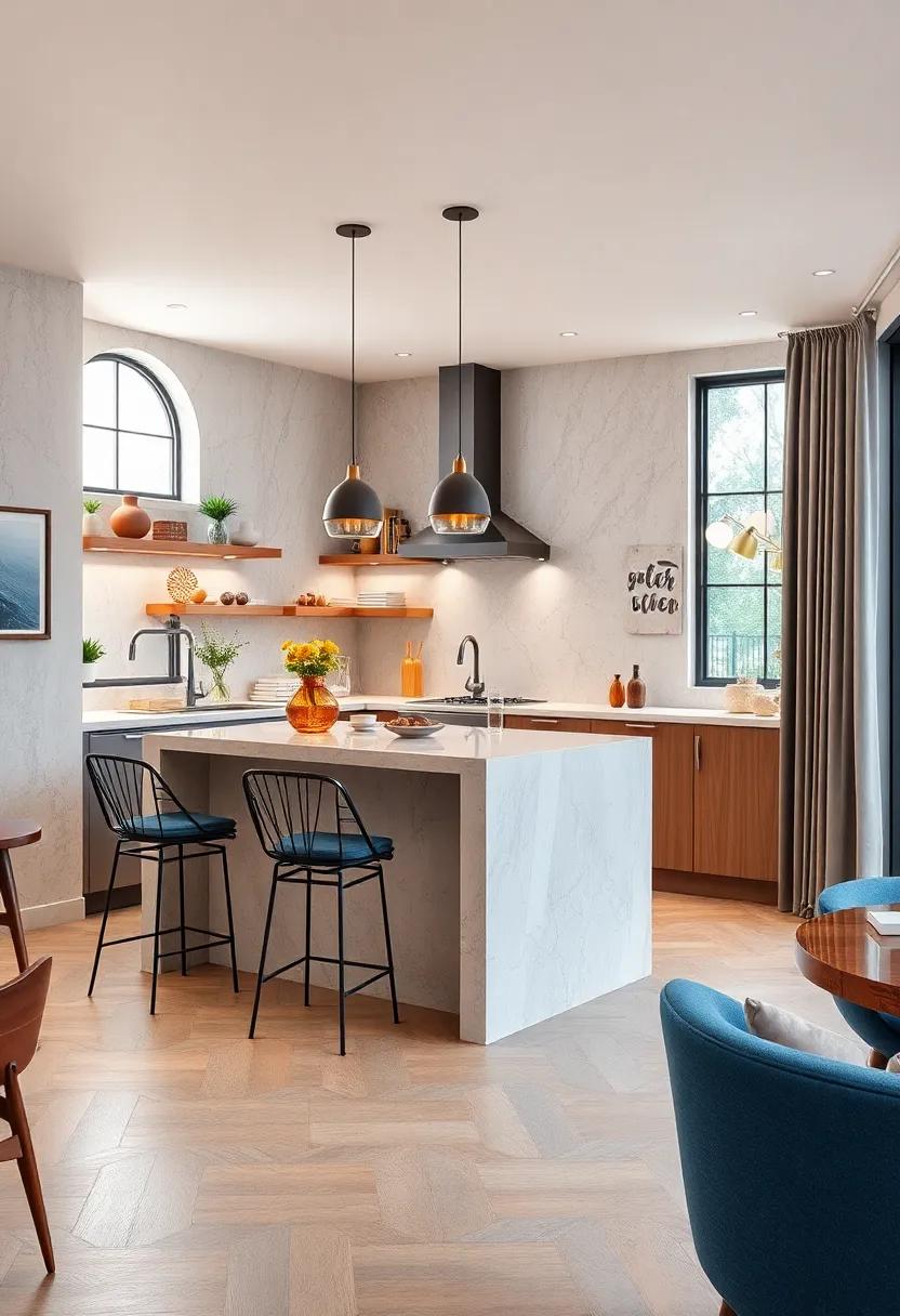 Chic Bistro: Inspired by Parisian‍ cafes, this island features stylish bar stools and a countertop perfect for enjoying leisurely breakfasts or afternoon coffees