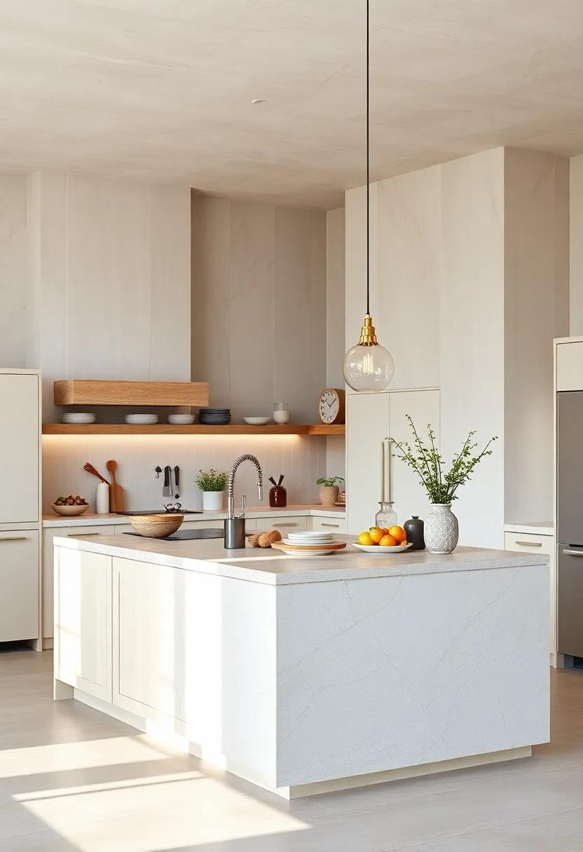Coastal Retreat: Soft pastel colors and weathered finishes give this island a laid-back beach vibe, ideal ‍for those who want to create a serene cooking experience