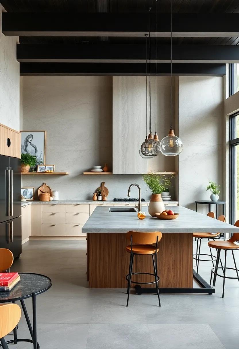 Family-friendly Fun: An ⁤island with⁢ lower counter height ⁢and durable materials‌ encourages kids to get involved in cooking, making it a family gathering spot