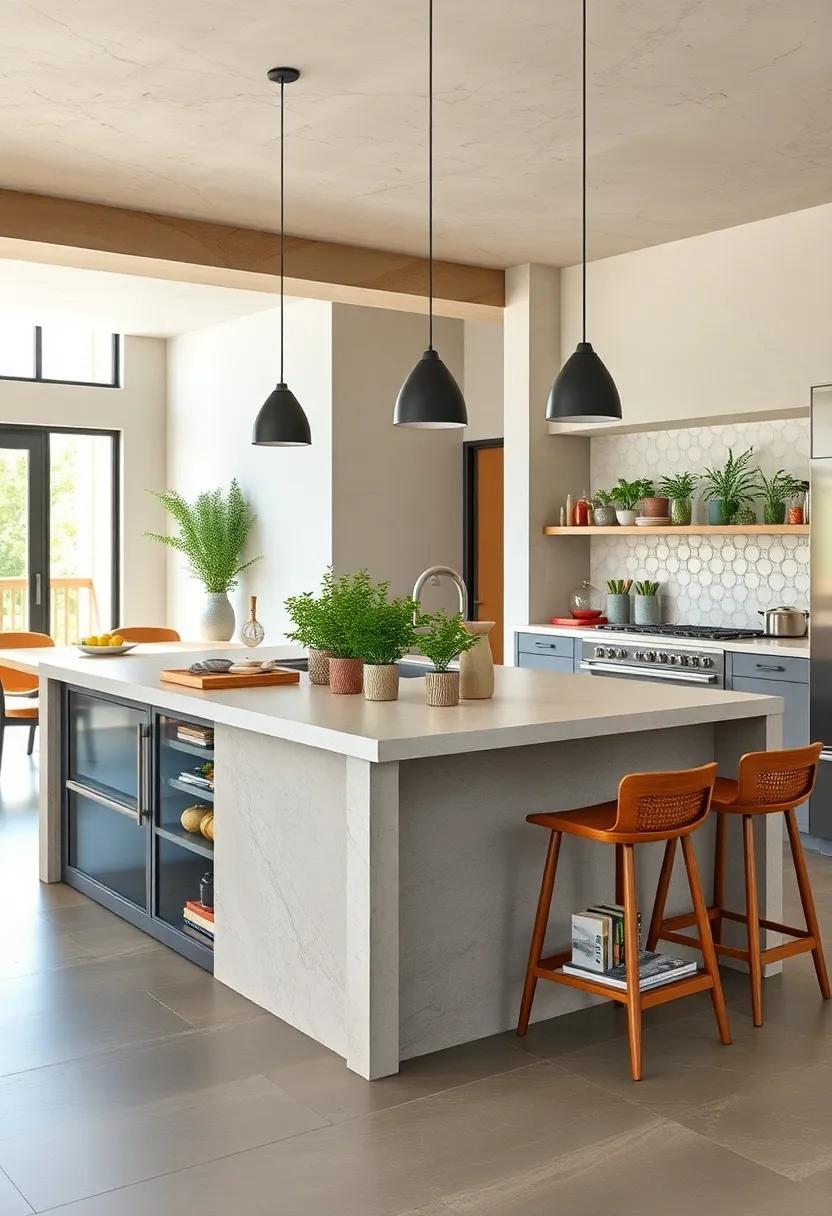 Outdoor-Inspired: A ‍kitchen island with integrated herb​ planters​ allows‌ you to grow your own ingredients, merging cooking and gardening in a‍ unique way