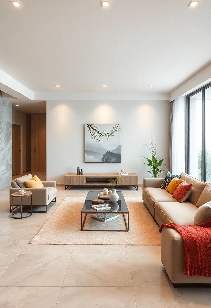 Maintain Open ⁣Spaces:​ Keep furniture arrangements spacious ​to promote ⁢flow and accessibility, making the living room feel ⁢more inviting