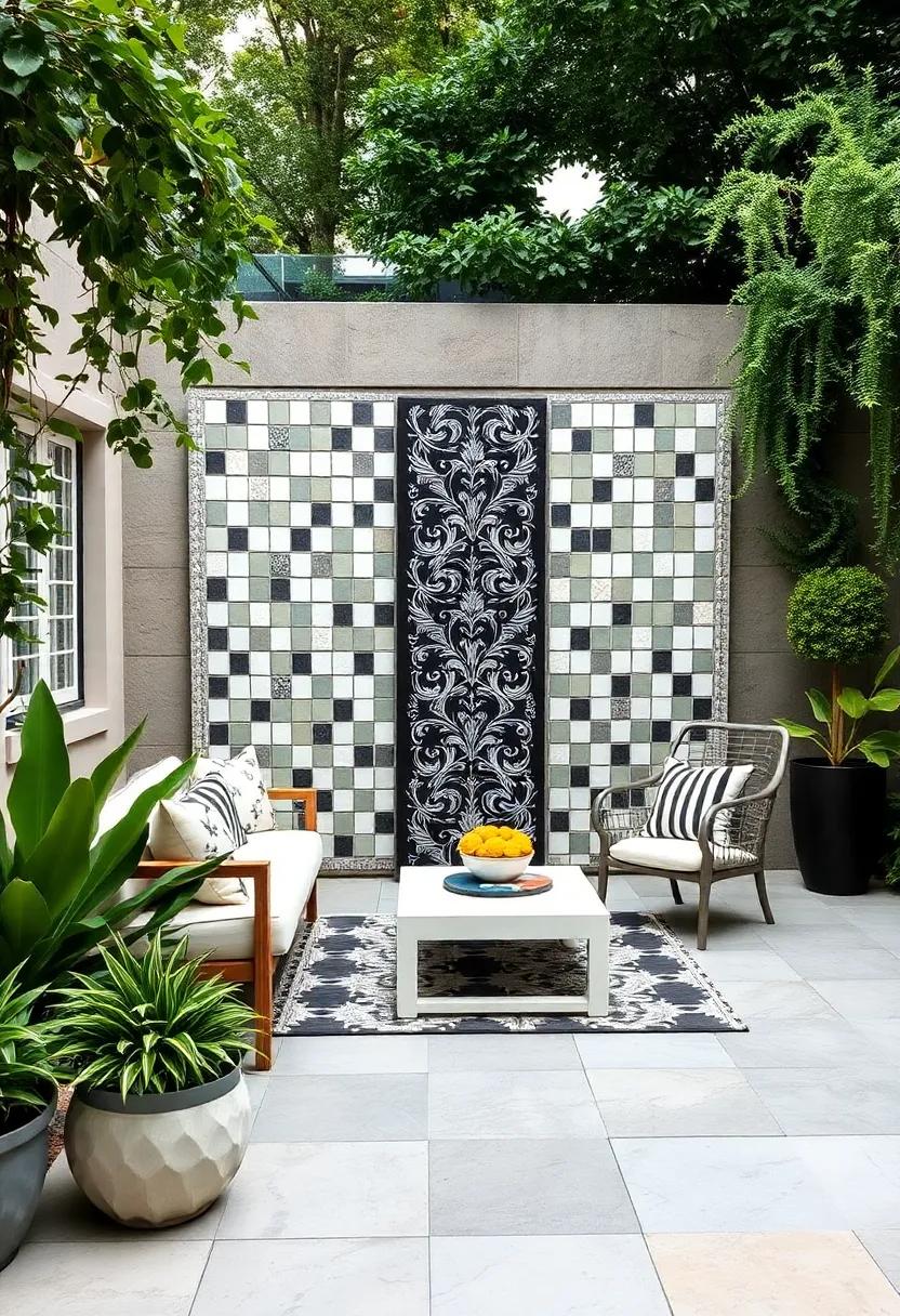 Monochrome Elegance: choose panels ⁤that feature stylish black and ‌white⁣ designs,​ offering a modern and sophisticated look that enhances contemporary landscapes
