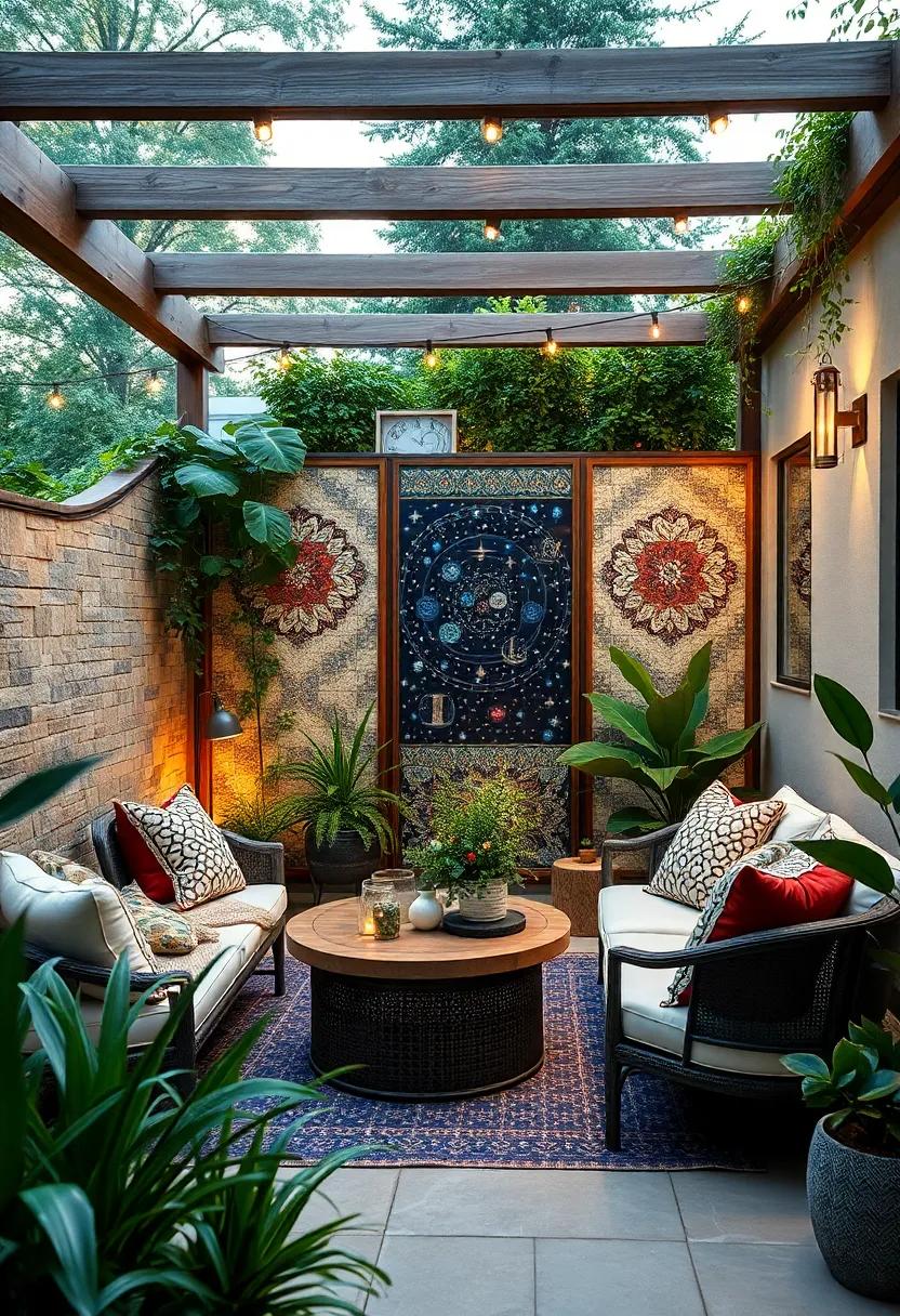 Celestial Themes: Let the⁢ stars shine in your⁣ garden with panels that ⁤depict celestial bodies⁣ and constellations, adding a mystical touch to your outdoor escape