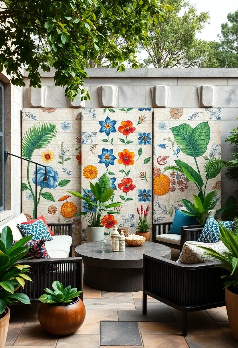 Nature-Inspired Motifs: Capture the beauty of the outdoors with‌ mosaic panels depicting flowers, leaves, and trees, seamlessly blending art with nature